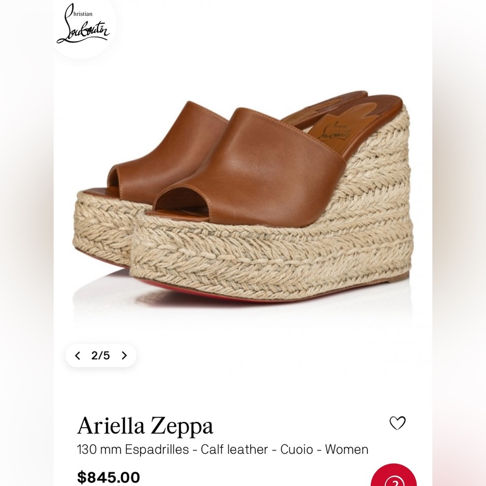 Christian Louboutins Wedges